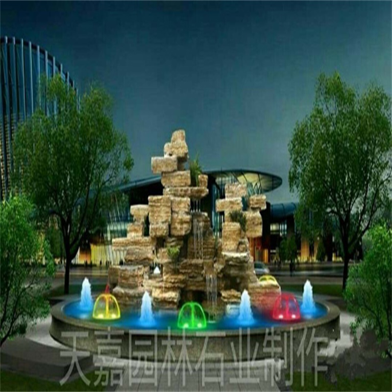 儋州水幕墙喷泉设计